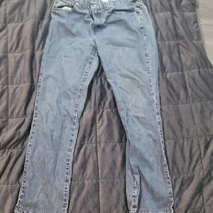 Calvin Klein Women's Straight Leg Blue Jeans